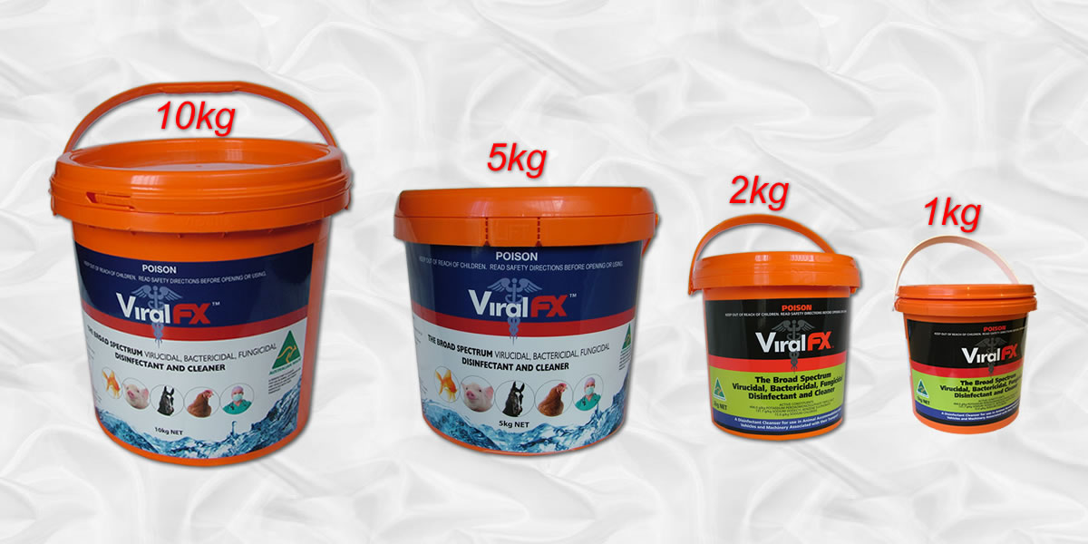 ViralFx-Allround-Disinfectant Powder based farm livestock disinfectant